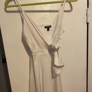 Cute white Express wrap dress